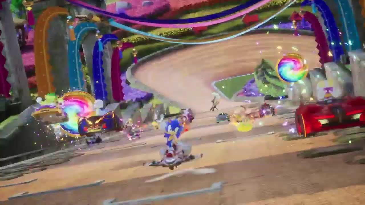 Sonic crossworld racing