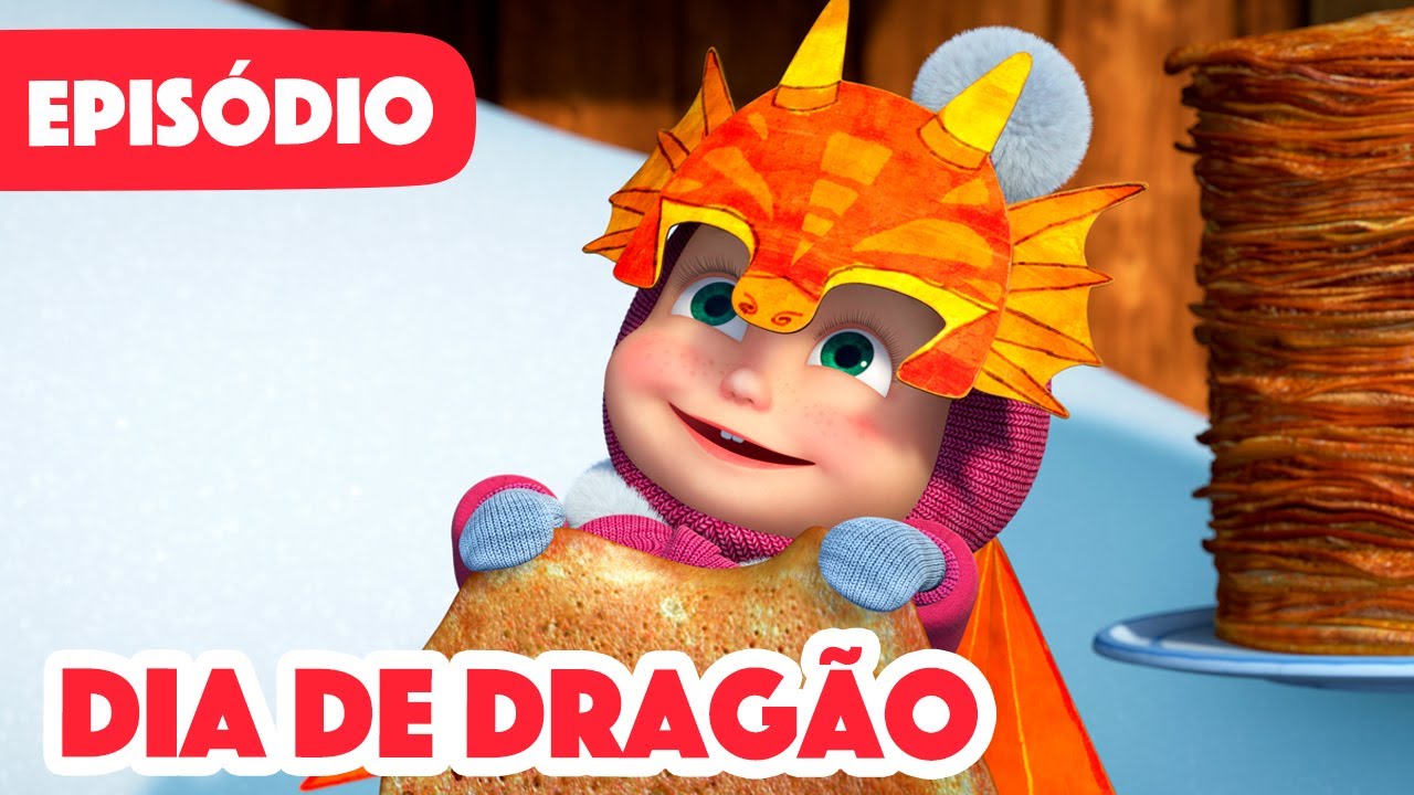 Masha e o Urso 🐻👱‍♀️ 💥 Novo episódio 2023 🐲 Dia de Dragão 👸🏰 (Episódio 100)