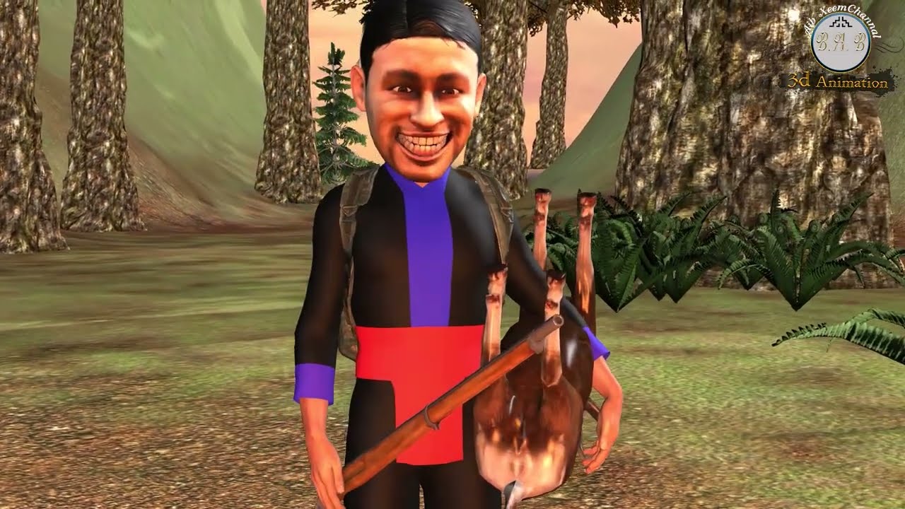 zab thiab txiv xeev laus 3d animation