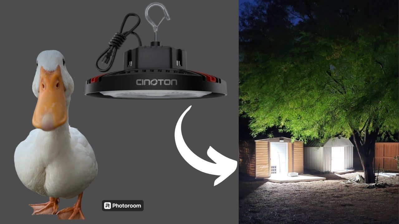 Ultimate Workshop Upgrade: Cinoton LED High Bay Lights - IO Series