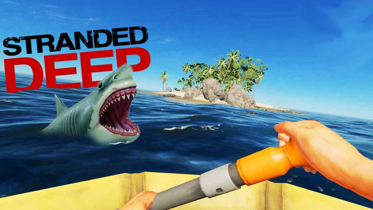 UNA ISLA RODEADA DE TIBURONES!! Stranded Deep #1