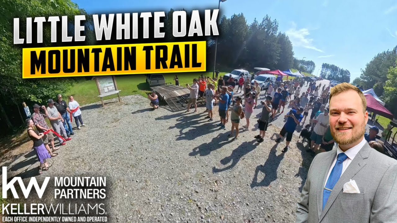 Little White Oak Mountain Trail Opening -  Mill Spring, NC  - W/ Realtor® Brandon McNabb