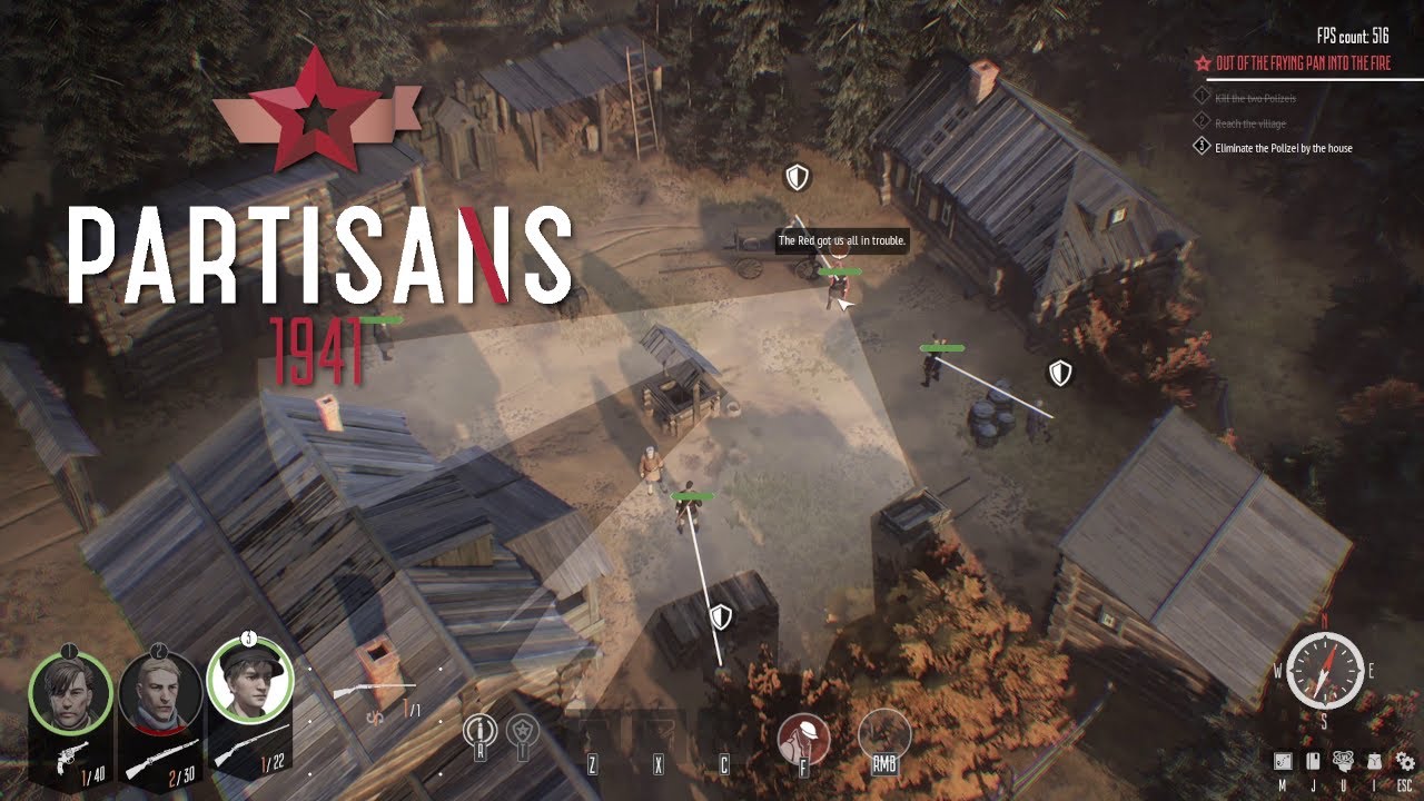 Partisans 1941 Gameplay Preview - Real Time Combat Strategy