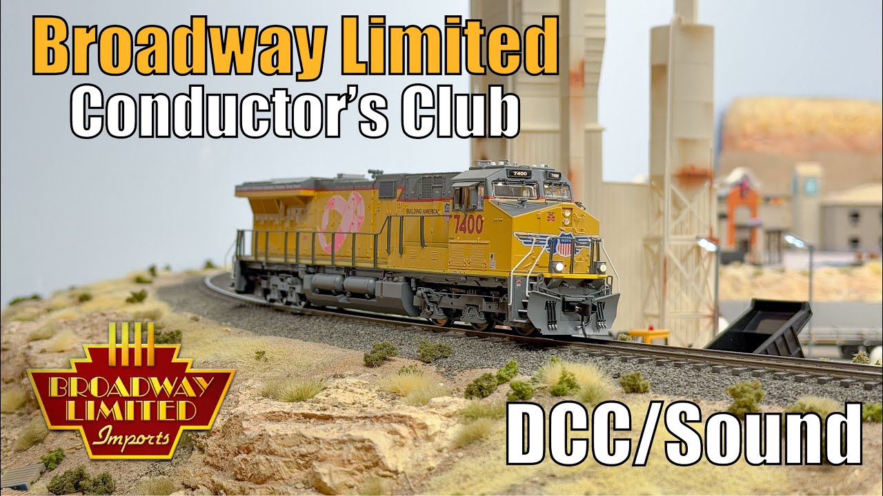 Обзор звуковой и дымовой системы модели Broadway Limited HO Scale ES44AC Paragon 4 DCC.