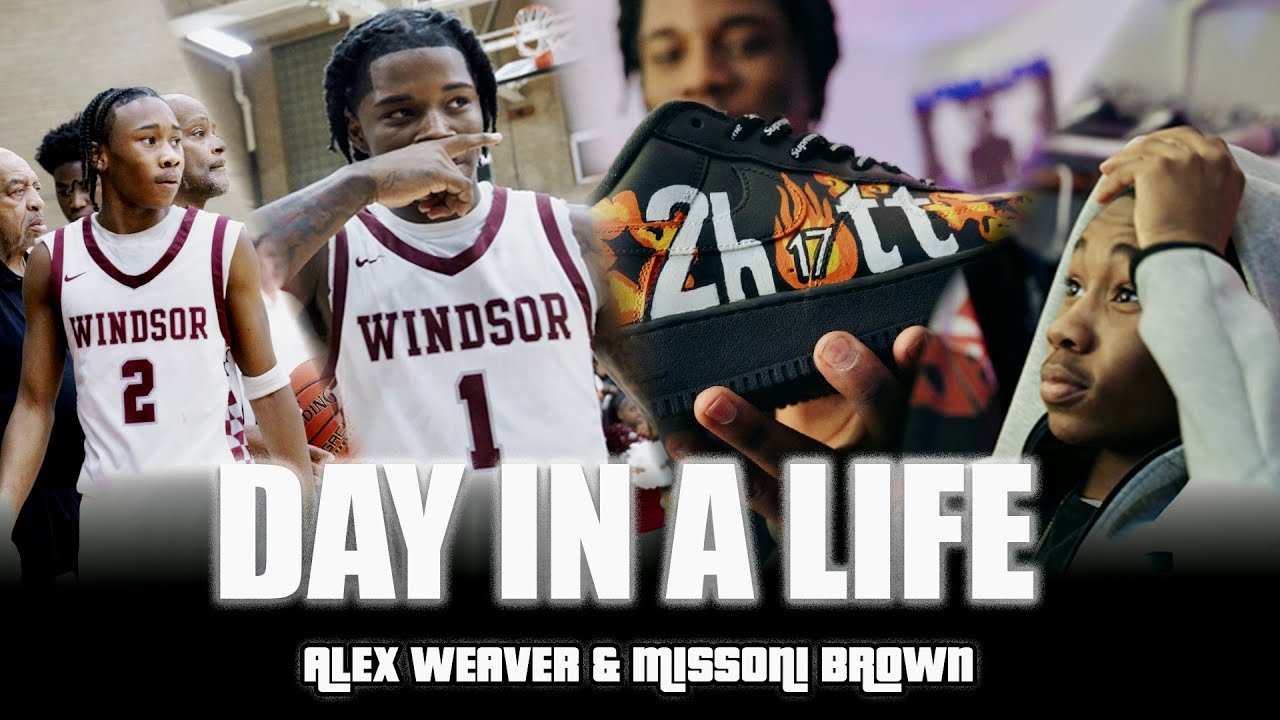 24 Hours with the BEST Duo in Connecticut High School Basketball | Alex Weaver & Missoni Brown