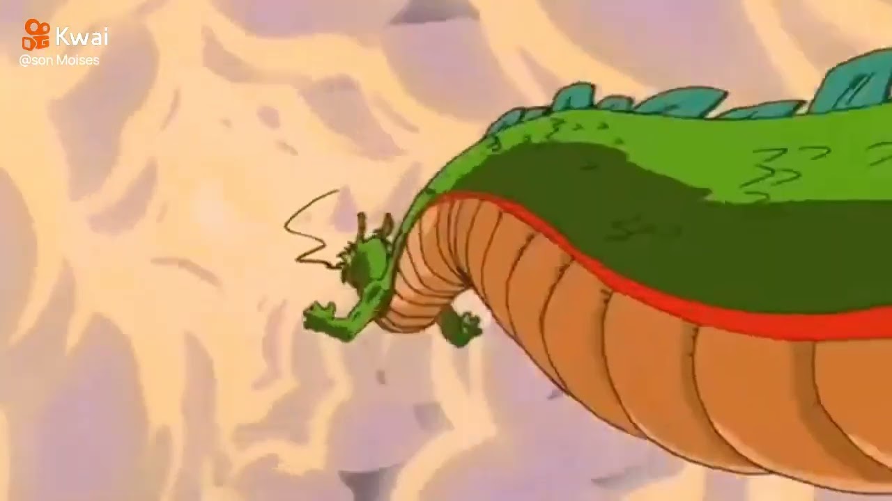 Goku de despede de Seus amigos Dragon Ball Gt