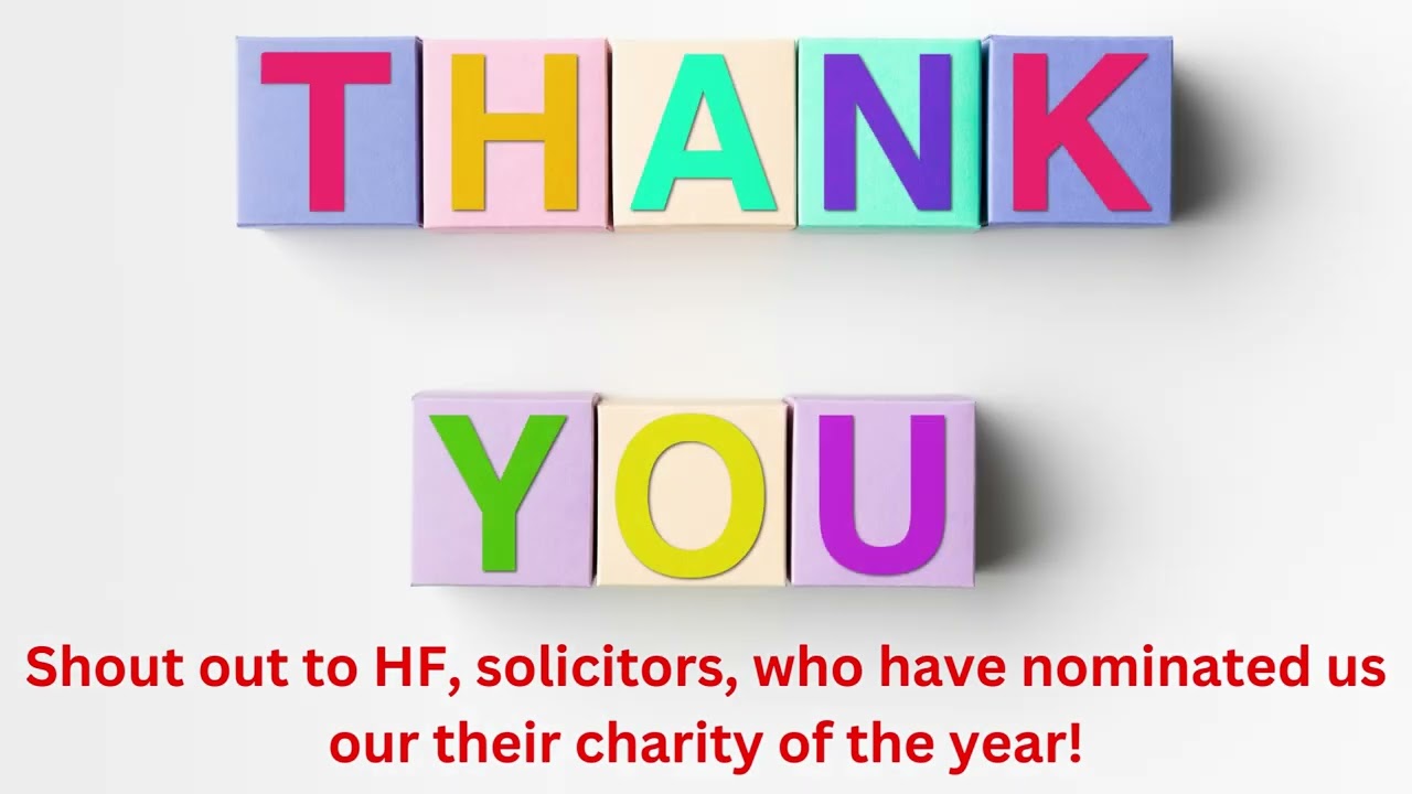 Shout out to HF, solicitors, who have nominated us our their charity of the year! (1)