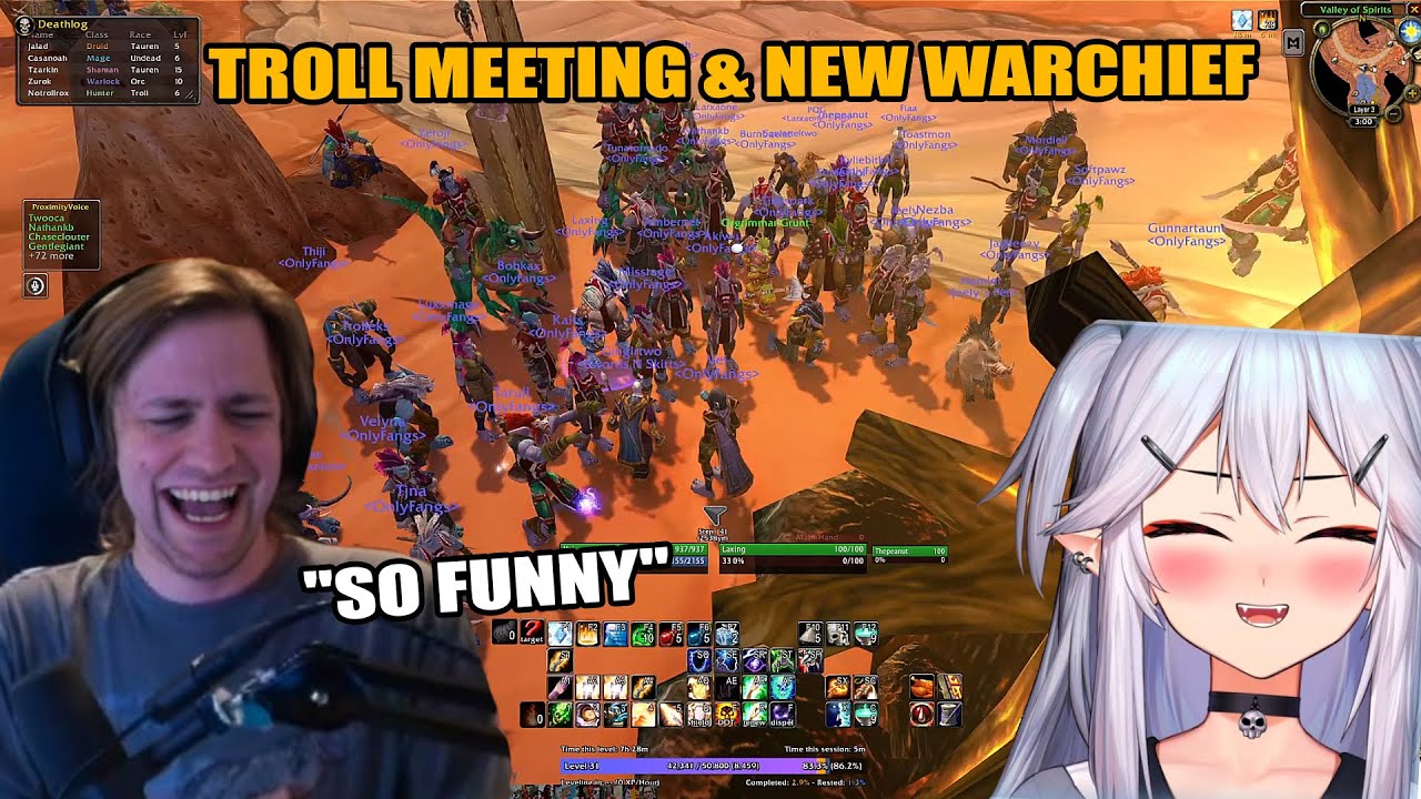 OnlyFangs Troll Meeting, New Warchief & Item Distribution