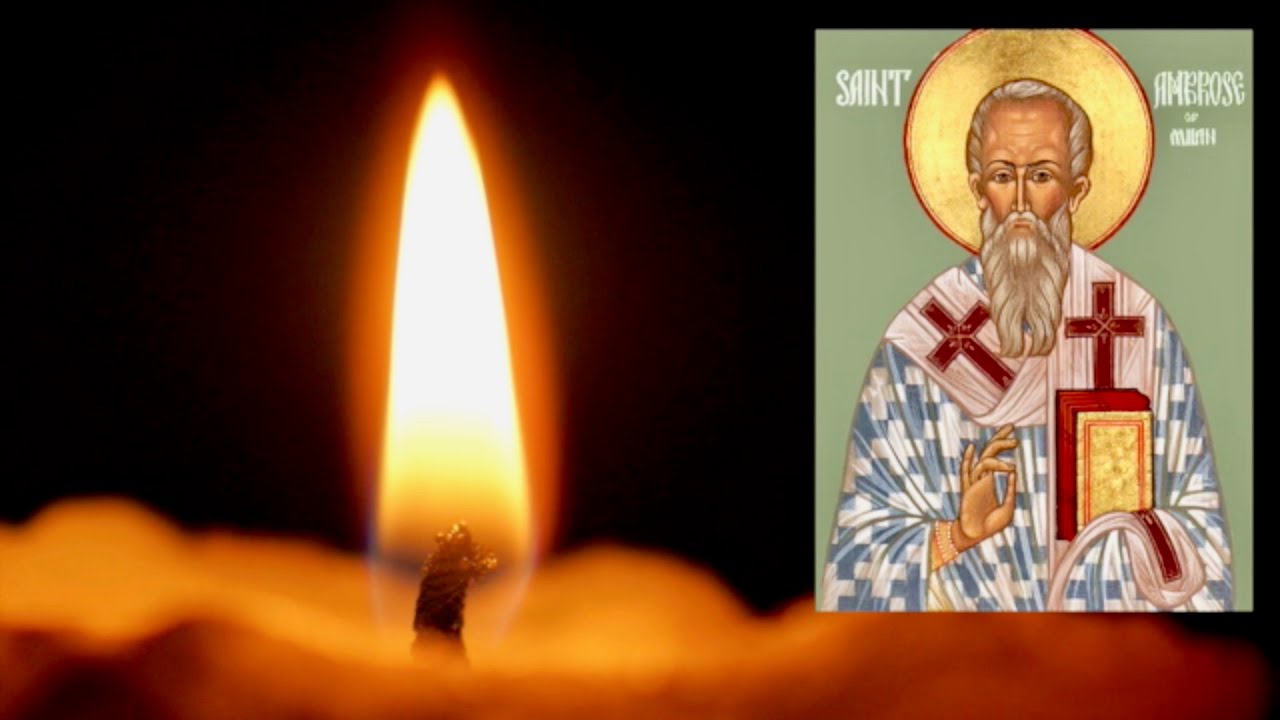 St AMBROSE of MILAN (December 7)