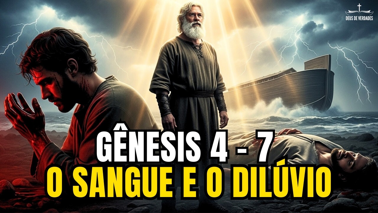 SÉRIE BÍBLICA: Primeiro Assassinato ao Juízo de Deus | Caim, Abel e Noé na Bíblia (Gênesis 4–7)