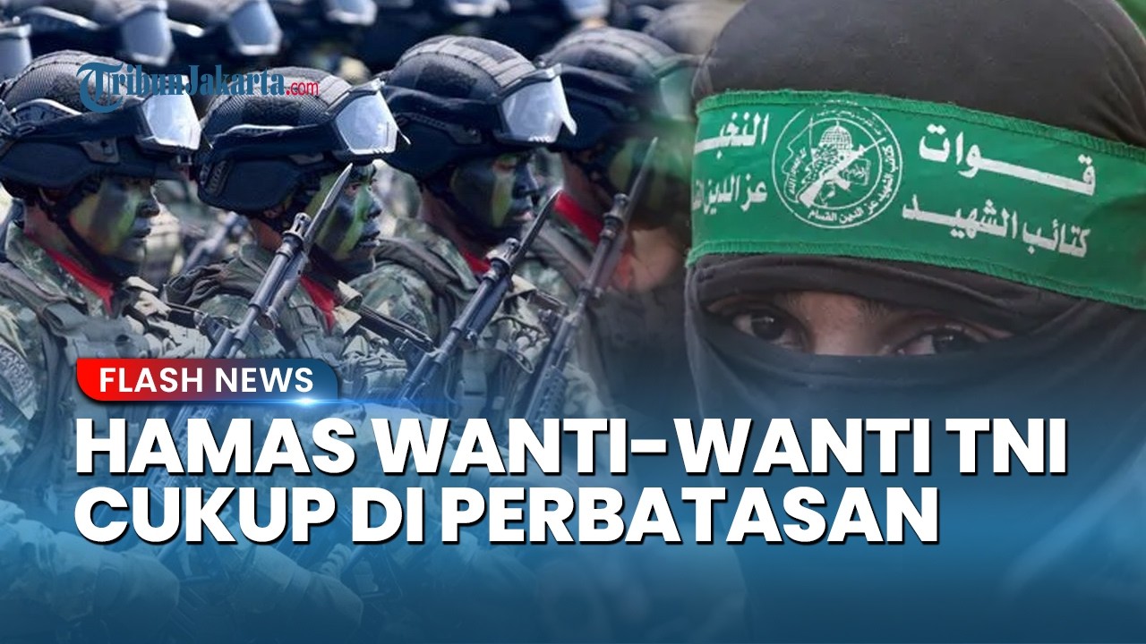 Hamas Tolak TNI Masuk Inti Gaza, Minta Pasukan Indonesia Tetap di Perbatasan