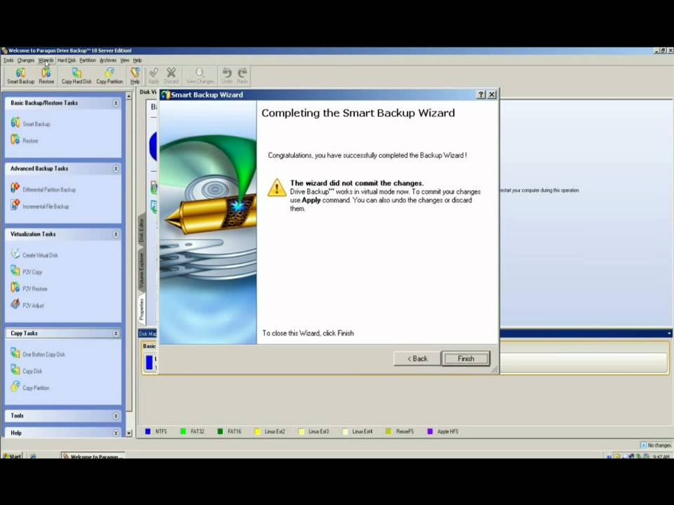 Paragon Drive Backup 10 Server - Demo - Part I