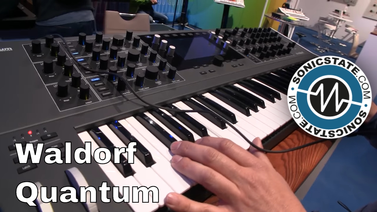 MESSE 2017: Waldorf Quantum - 8 Voice Hybrid Poly Synth