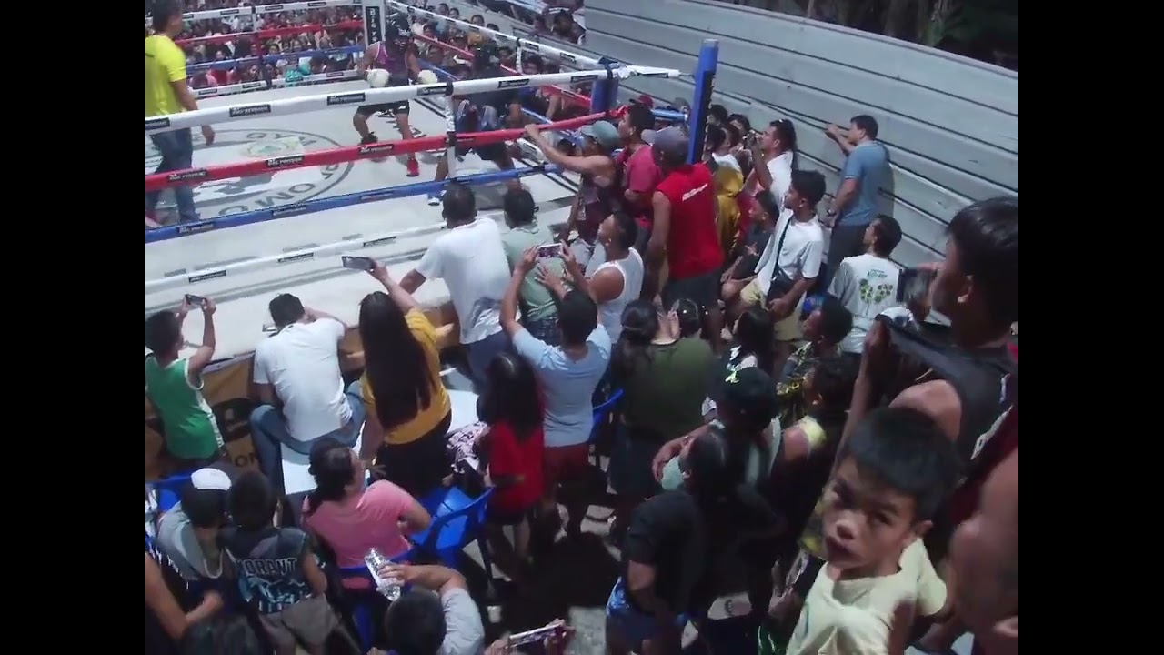 Big Yellow Boxing  Promotion At Sto.Ni&ntilde;o Sabang Danao City