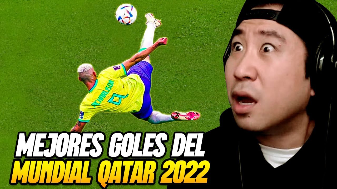 Coreano Loco reacciona a Los Mejores Goles del Mundial QATAR 2022