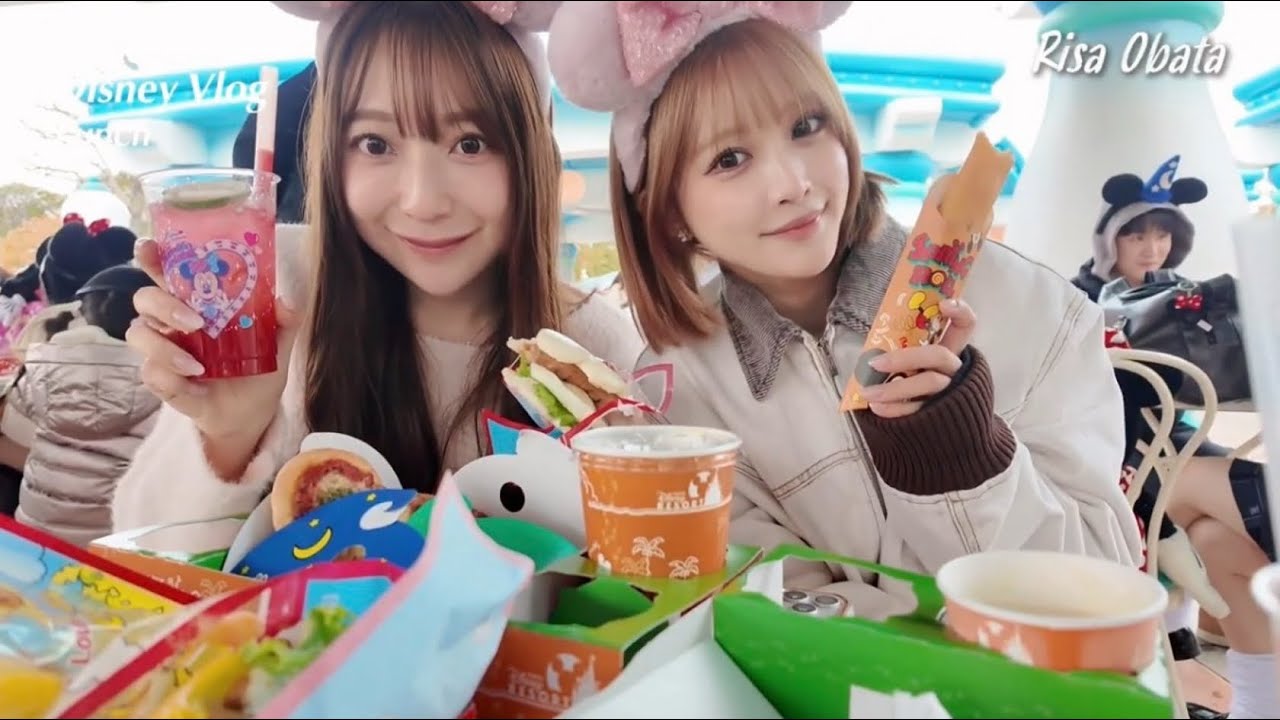 親友とディズニーで爆食い