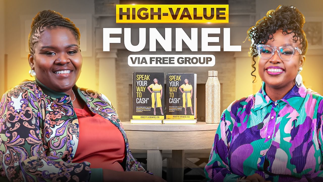 Building a High-Value Sales Funnel with a Free Facebook Group | Speak Your Way to Cash® Podcast