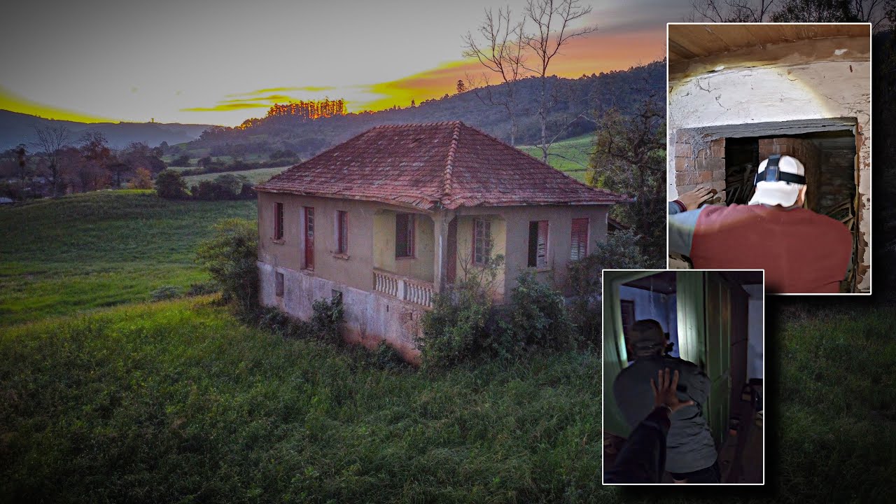 NESSE CASARÃO ISOLADO NA MONTANHA FOI ESCUTADO GRITOS ATERRORIZANTES QUE EMERGEM DO PORÃO