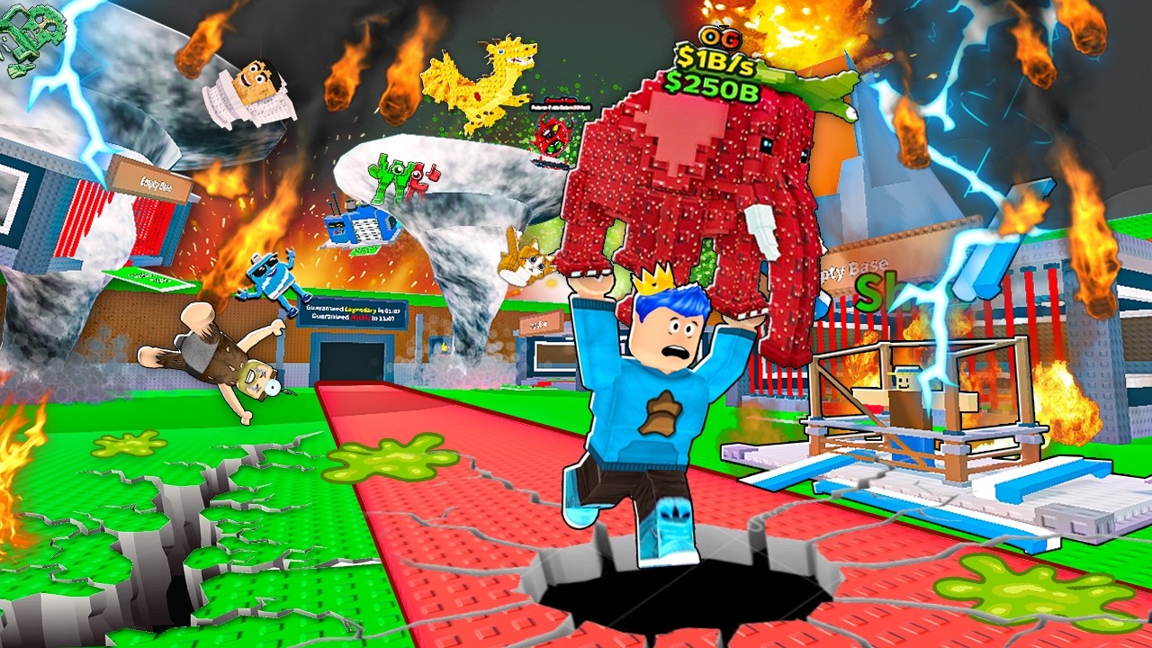 AKU SELAMATKAN BRIANROT DARI BENCANA KIAMAT DI ROBLOX!!