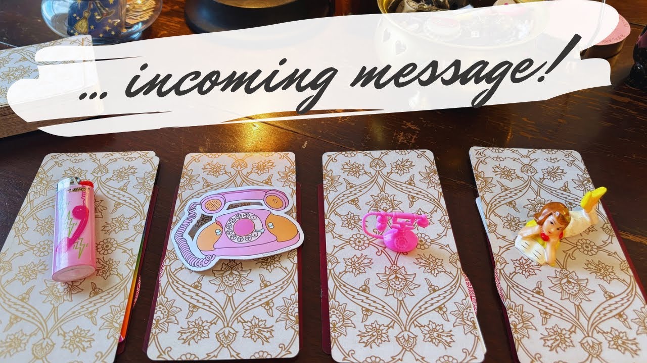 Mysterious Message?📱this person is preparing to contact you …. pick a card reading