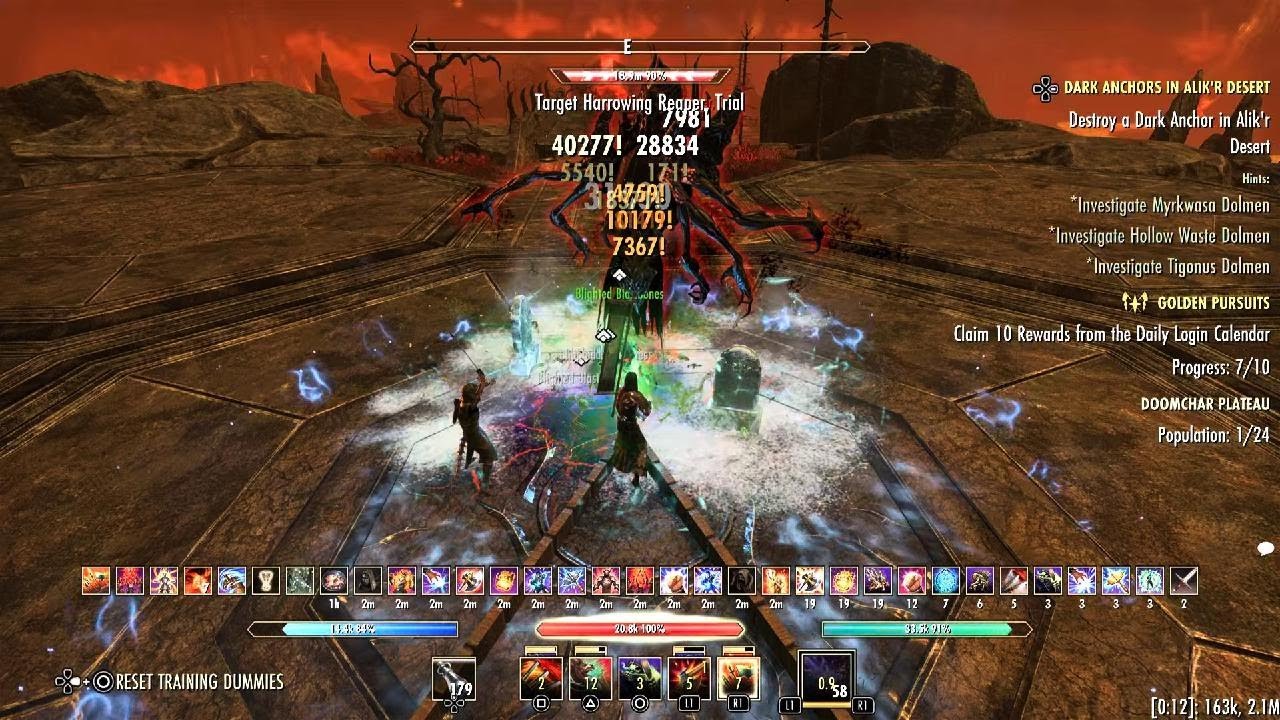ESO U46 155.9k DPS Necro Subclassing Build
