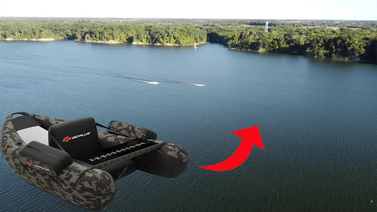 GoPlus Inflatable Fishing Float Tube Review Part 2: On the Water