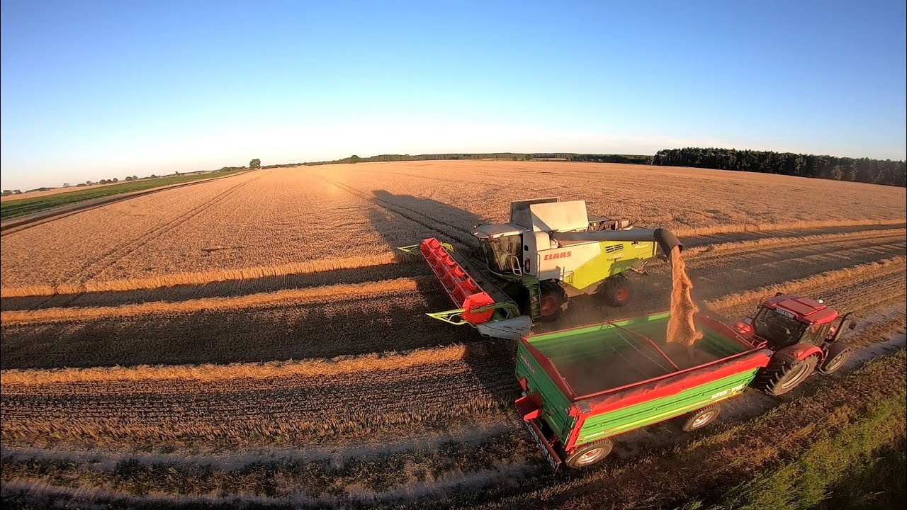 😀👍Żniwa  2020 👨‍🌾❤Czarny Claas Tucano 580👍😀