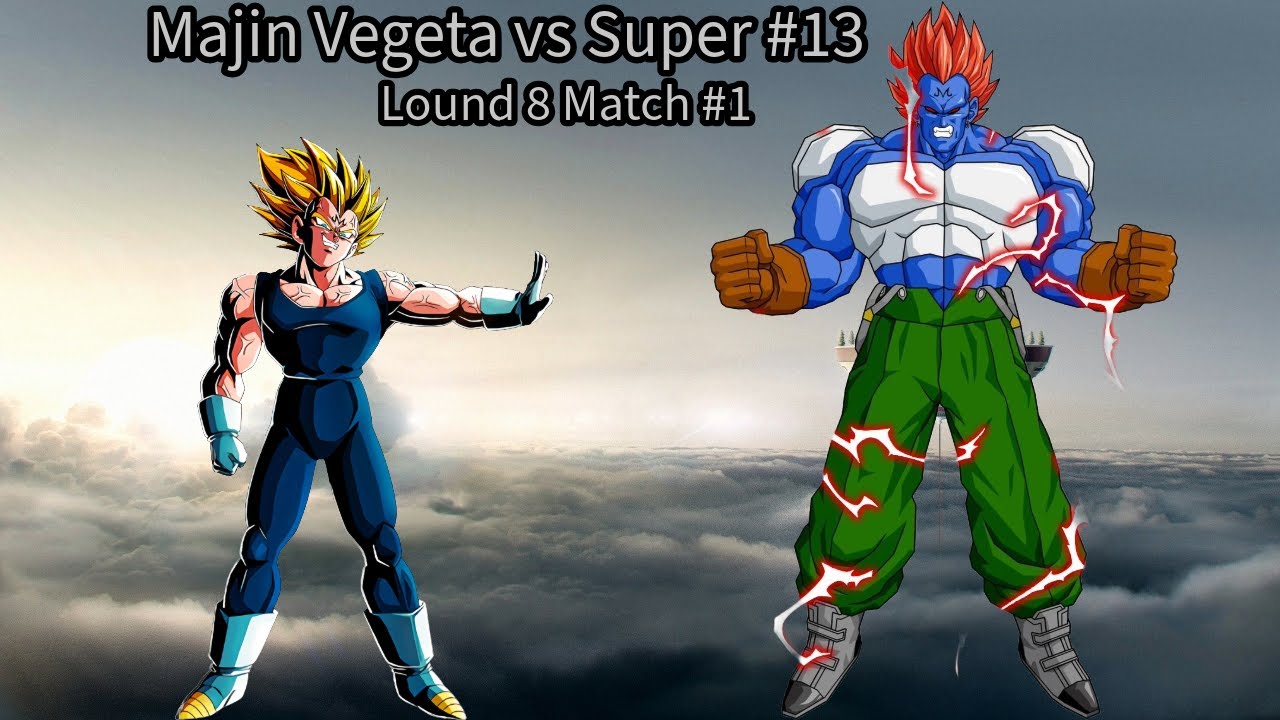 Lound 8 Match #1: Majin Vegeta vs Super #13 (Dragon Ball Raging Blast 2 Ultimate Tournament)