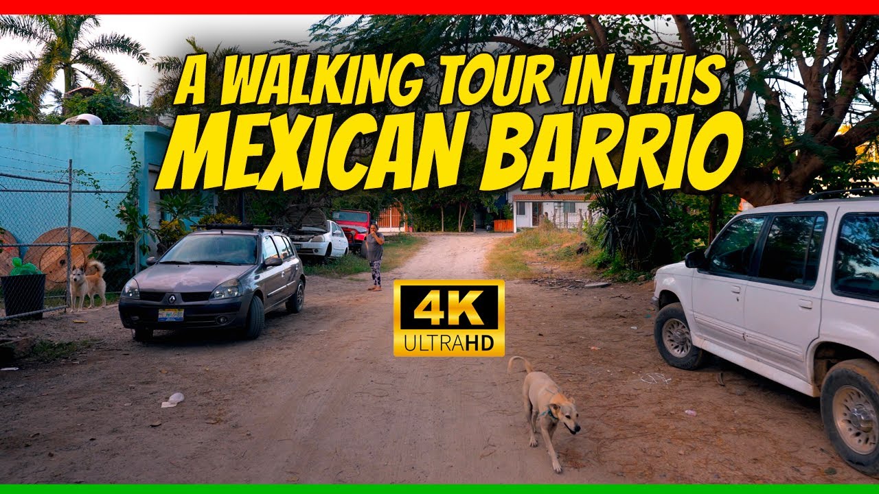 4K Walking Tour - A Developing Neighborhood in Bucerías