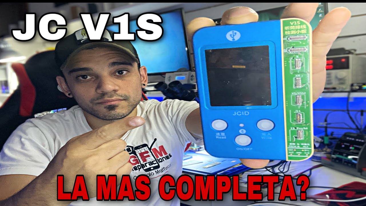 JC V1S- PROGRAMADORA PARA TRUE TONE- FACE ID- RECEIVER