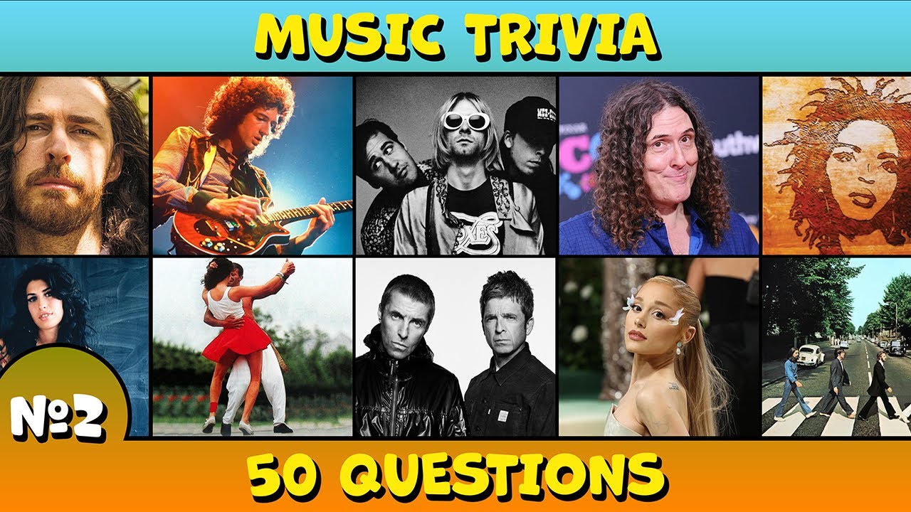 Quiz Quest #2 | Music Trivia! - No AI Quizzes
