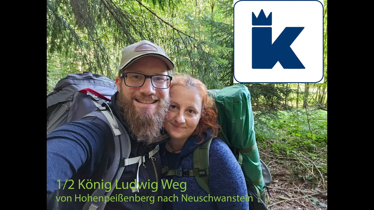 1/2 König Ludwig Weg von Hohenpeißenberg nach Neuschwanstein