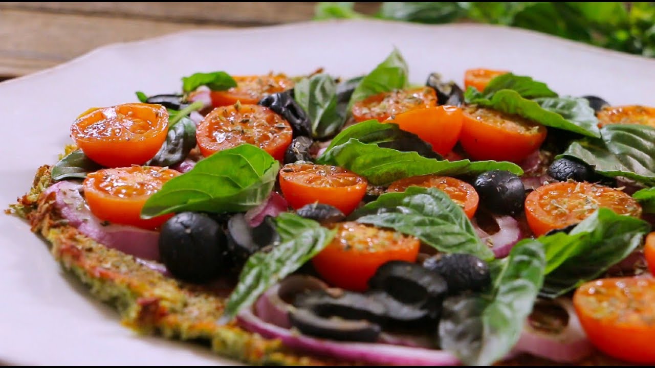 PIZZA CON MASA DE BRÓCOLI / MANOS A LA OBRA