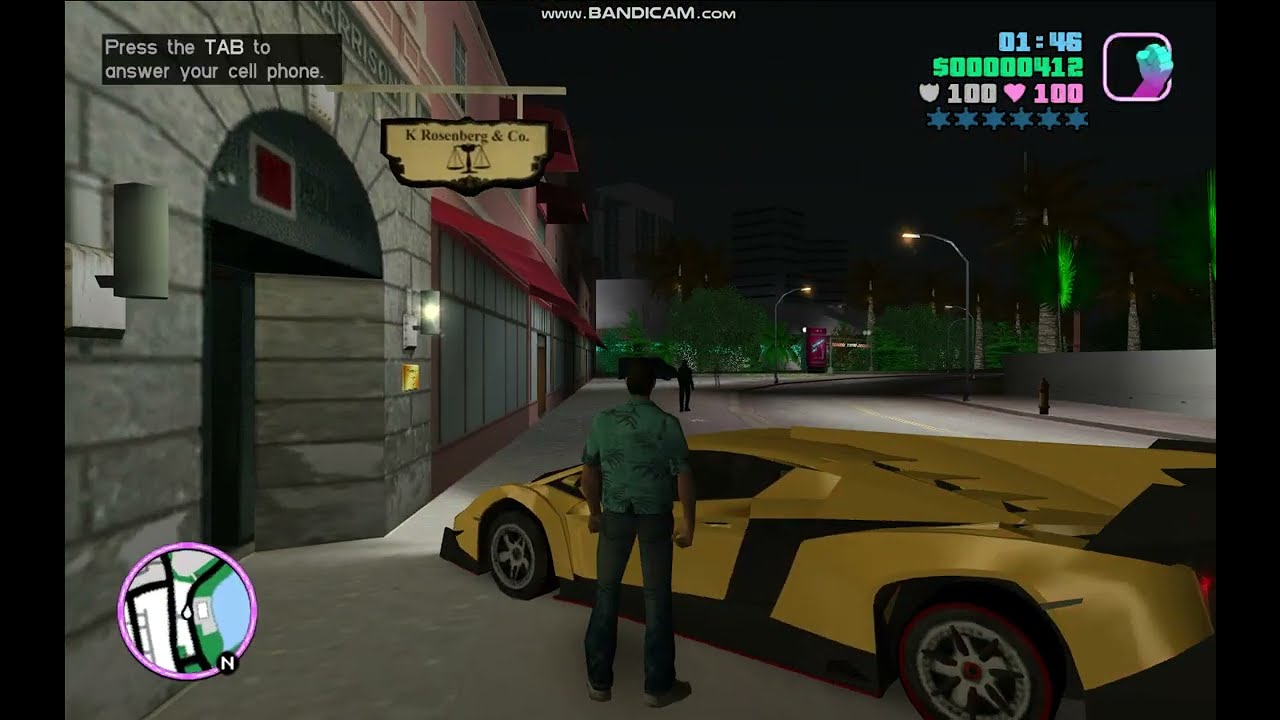 gta vice city 4- Road Kill