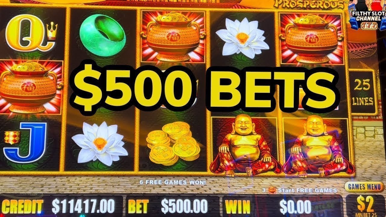 $625 BETS ON THE MILLION DOLLAR DRAGON CASH!