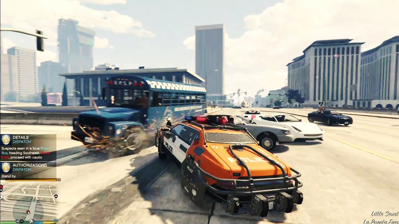 GTA V : Day 218 in LSPD | Gangster Shootout in Los Angeles l Playing GTA 5 As A Police Officer Part1