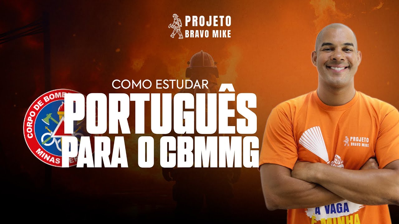 Como estudar Português para o Concurso CBMMG - Prof. Michael Henrique