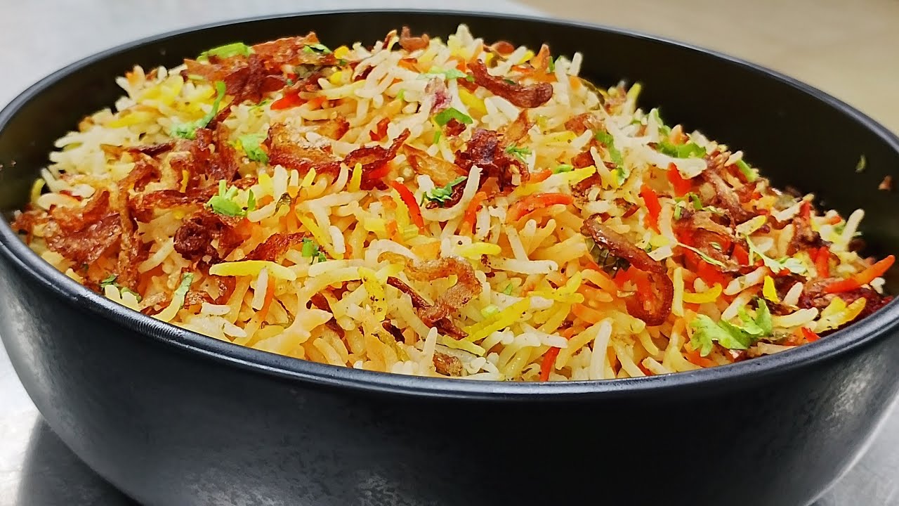 Perfect Hyderabadi Biryani Rice | Restaurant Style Recipe at Home | @Shabirchef