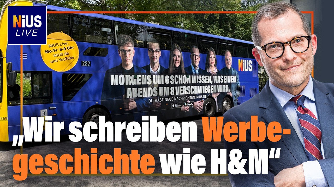 NIUS wirbt und wirkt: Linke machen gerade die beste Werbung f&uuml;r uns | NIUS Live