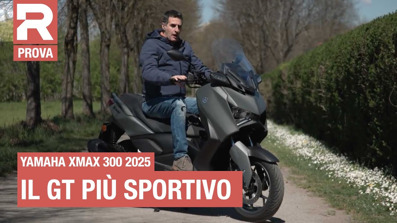 Yamaha XMax 300: è lo scooter GT 300 più sportivo di tutti?