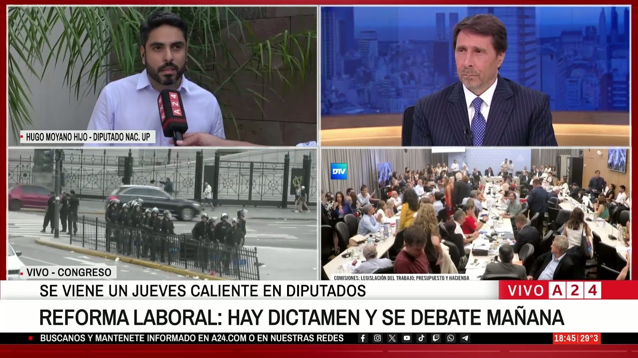 🚨 REFORMA LABORAL: HAY DICTAMEN Y SE DEBATE MAÑANA EN DIPUTADOS