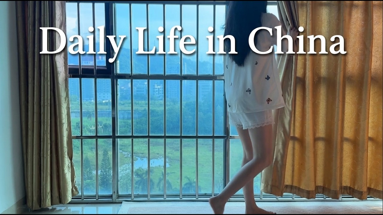 Living Alone in China at 30 | Unmarried, Peaceful Morning Routine & Grocery Run