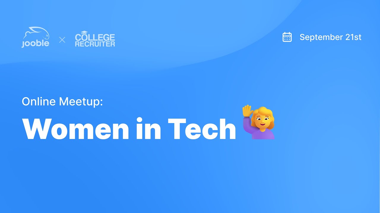 Online Meetup: Women in Tech
