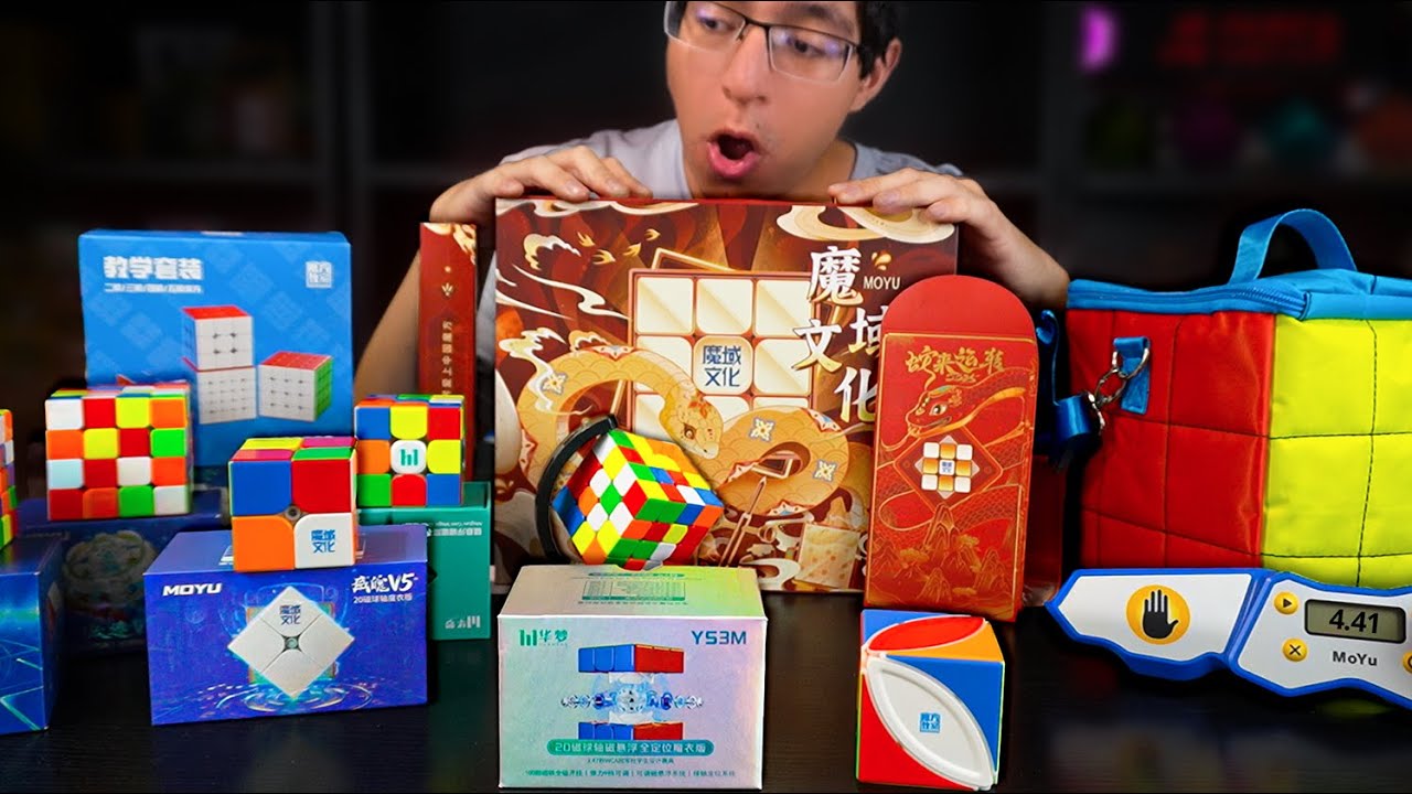 Huameng TG, AoSu V7, AoChuang V6, WeiPo V5, Ai Timer, Mistery Box y Más 🔥Megaunboxing MoYu