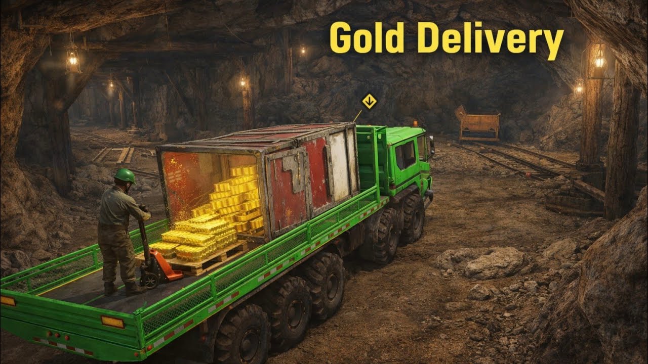 Gold Delivery To The Cave. Snowrunner Smuggler's Island Gameplay. Snowrunner PC Gameplay. Snowrunner