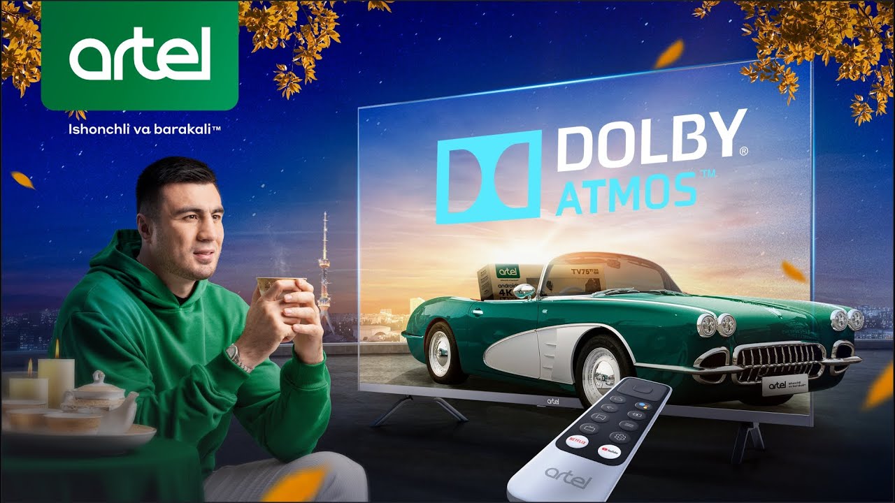 Dolby Atmos texnologiyasiga ega Artel televizorlari