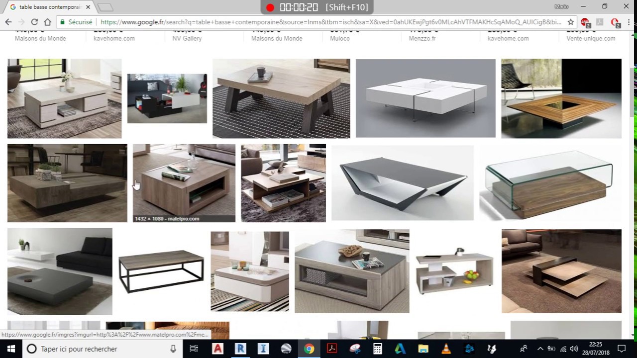 REVIT EP #8 • TABLE BASSE