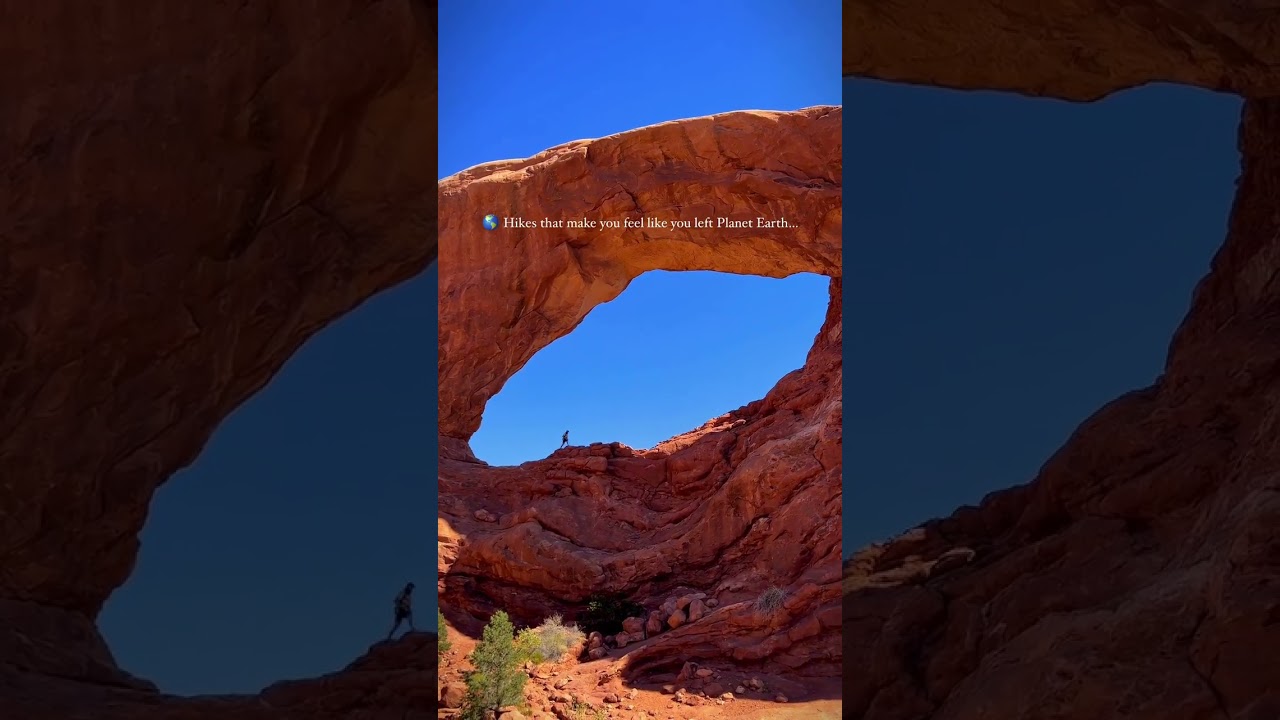 📍 ARCHES NATIONAL PARK 🪐 HIKE DETAILS👇 🥾 Name: Windows Loop Trail 🏜️ Arches: North Window,