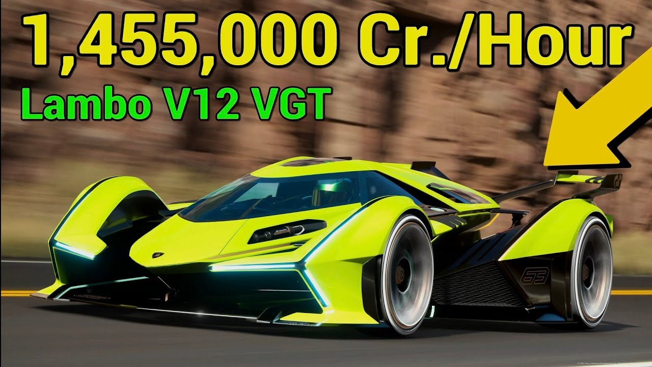 FAST & EASY Money Method | Lamborghini V12 VGT | Gran Turismo 7 Update 1.54