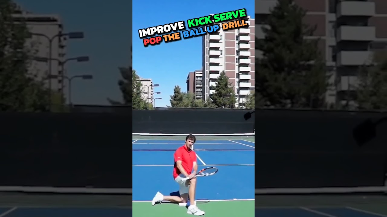 How To Improve Your Kick Serve Fast #KickServeTips #TennisTutorial #shorts